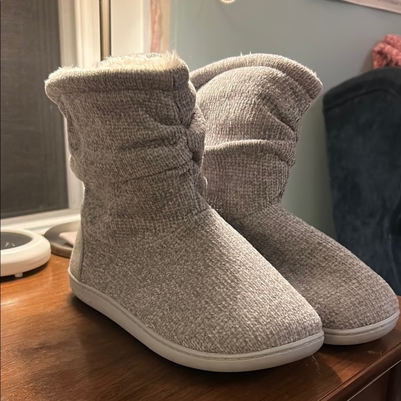 🌻 Cozy Gray Women's Ankle Boots - Picture 1 of 5